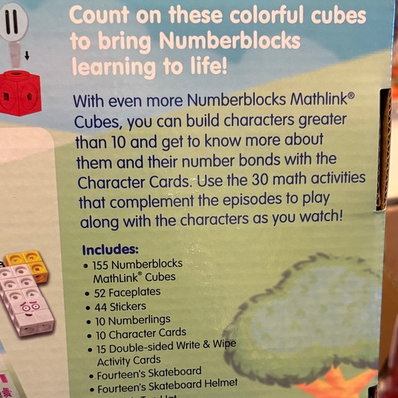 Numberblocks MathLink Cubes Set - Picture 8 of 11